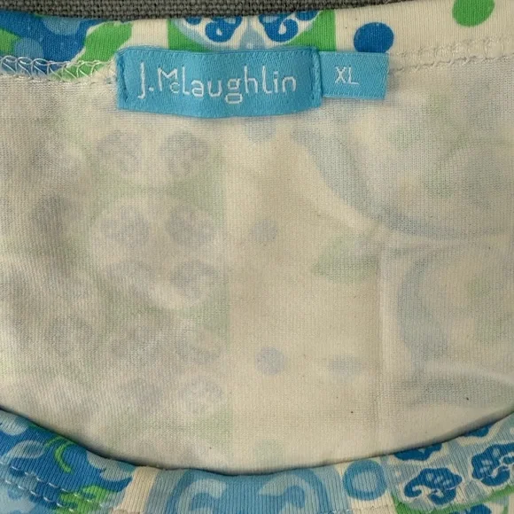 J. McLaughlin Aida 3/4 Sleeve Top - Picture 3 of 4